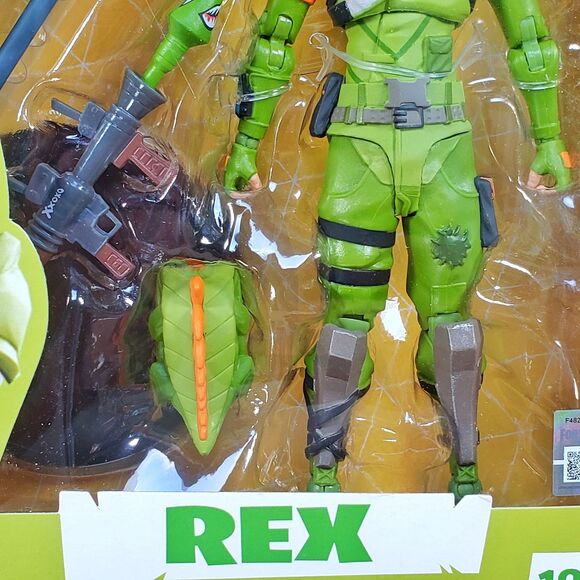 McFarlane Toys Fortnite REX 7" Epic Games Collectible Gaming Action Figure New - Picture 6 of 7